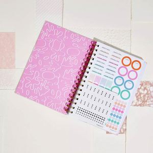 Cuadernos Personalizados Sin Fecha, Ecológicos, con Lámina Dorada, para Ahorrar Dinero, Planificador para Oficina/Escuela, Precio de Fábrica, Registro Financiero - Product Image 2