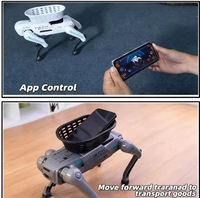 Chien robot intelligent AI, programmation, télécommande, jouet robot chien intelligent, jouet interactif pour enfants, programmation intelligente, jouet RC intelligent