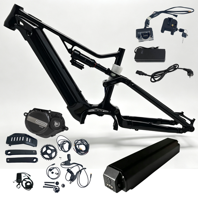 Long Distance Ebike Frame Markhor Rocket 48V M560 Motor 48V 17.5Ah Large Size Battery Pack