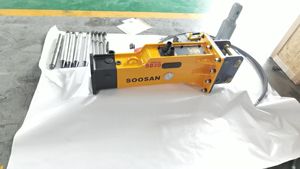 Martillo Hidráulico SOOSAN SB20 Tipo Caja con Cincel de 45 mm para Miniexcavadoras de 1.2-3 Toneladas y Minicargadoras para Trabajos de Demolición - Product Image 4