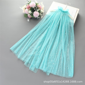 Capa de hada para niñas, capas finas de malla con corazón y lentejuelas para fiesta de cumpleaños y <span class=keywords><strong>Navidad</strong></span> - Product Image 6
