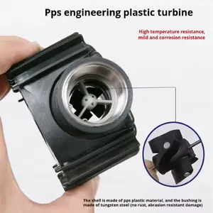Débitmètre électronique K24 numérique haute précision en plastique et acier inoxydable pour eau, urée, essence - Product Image 3