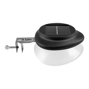Dishun Solar Outdoor Wall Lamp 8cm Fence Clamp <b>Led</b> <b>Light</b> For Garden Patio Waterproof With <b>Motion</b> <b>Sensor</b> - Product Image 3