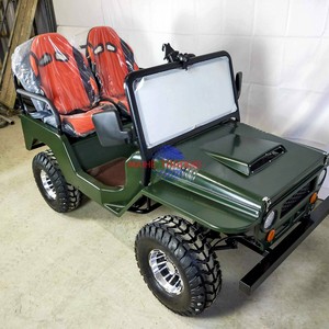 Electric Mini Jeep | Willis-style Off-Road Vehicle | <b>4x4</b> ATV | 4-Wheel Off-Road Car - Product Image 5