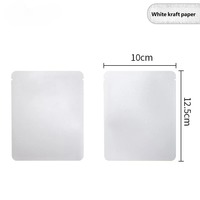 Sachets d'échantillons en aluminium alimentaire anti-humidité thermoscellables à trois soudures pour emballage de thé et café filtre (type drip)