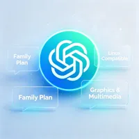 GPT-5 Plus Aile Planı 2 Aylık Abonelik, Grafik ve Multimedya Desteği Sunar, Linux ile Uyumlu