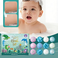 Coffret Cadeau de Bombes de Bain pour Enfants – Apaisant Peaux Sèches, Hydratant, Relaxant et Amusant – Bain Moussant Naturel et Bio pour Filles et Garçons