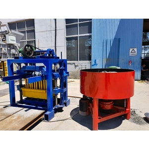 Máquina Manual Móvil para Fabricar Ladrillos de Hormigón QTJ4-40, Precio en Ghana, Equipo de Construcción de Bloques de Cemento a Pequeña Escala - Product Image 5