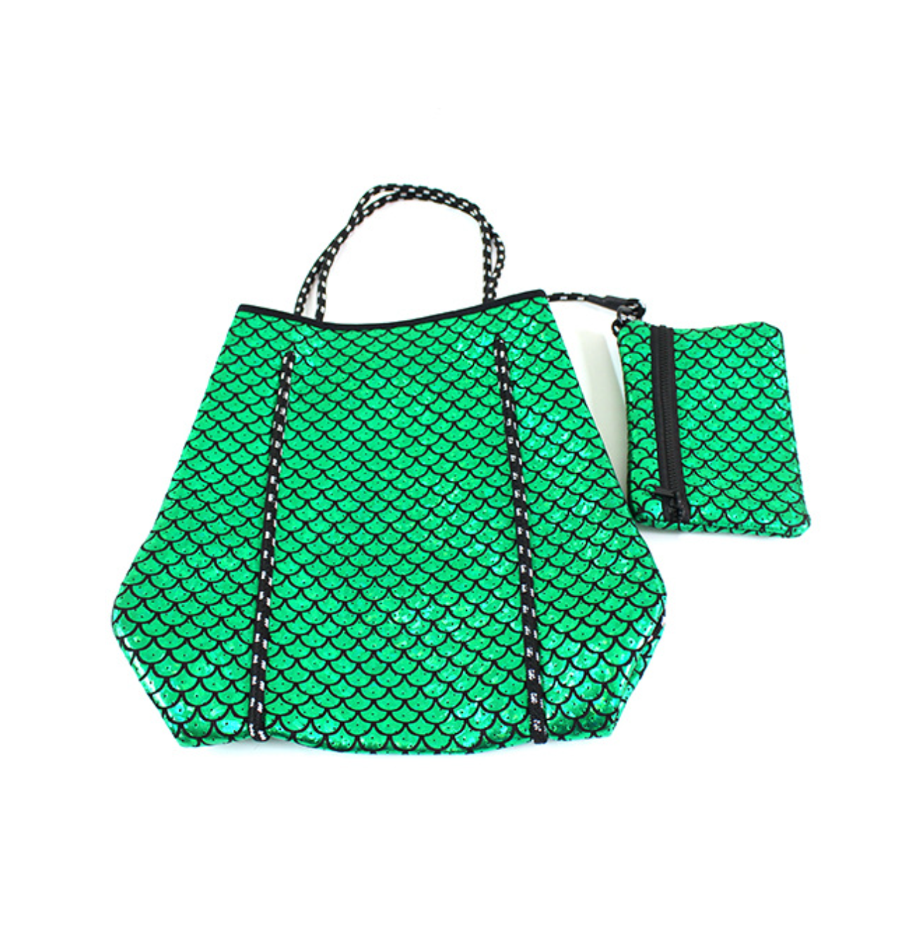 neoprene woven tote