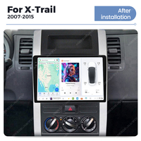 MEKEDE Car-play 4G Navigation GPS 8 cœurs 12+512G DUDU7 Android Auto Vidéo de voiture Écran 2k ADAS DVR pour Nissan X-Trail 2007-2015
