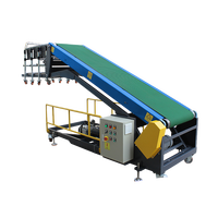 Rampe de levage et d'escalade hydraulique personnalisable Équipement de chargement et de déchargement de convoyeur à bande télescopique automatique