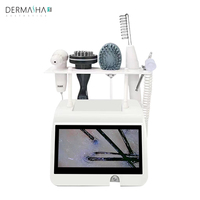 Dermasha 2024 Machine de croissance des cheveux pour les professionnels Analyseur de cuir chevelu Scanner de peau Machine de traitement du cuir chevelu Dispositif de croissance des cheveux