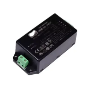 全新和原装交流110V/220V至DC 24V PLC开关电源60w模块IRM-60-12 12V