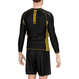 Camisetas de Compresión Rash Guard para Entrenamiento de Jiu Jitsu, MMA y BJJ, con Logotipo Personalizado ODM, Sin Gi - Product Image 4