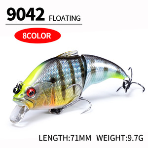 Palmer 71mm 9.7g Minnow thu hút nổi nối Mồi Câu Cá - Product Image 2