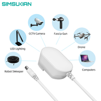 Adaptateur d'alimentation cc interchangeable 12v 1a kc 12v 1a adaptateur d'alimentation universel mondial