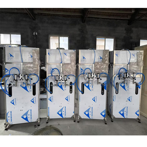 Máquina de llenado de émbolo de cuatro cabezales de doble cabezal Máquina de llenado automático de botellas de líquido viscoso/pasta - Product Image 3