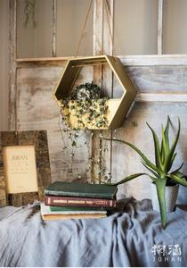 Vente en gros de présentoir mural pour fleurs pour la maison support pour pots de fleurs de jardin étagère de rangement en métal pour plantes décoratives - Product Image 3