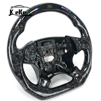 Volant personnalisé entièrement forgé en fibre de carbone avec écran LED pour les modèles Acura TL V6 2004 2005 2006