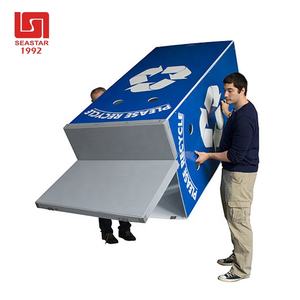 ماء في الهواء الطلق زجاجات النفايات البلاستيكية Coroplast نفايات الورق المموج - Product Image 2