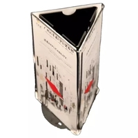 Support de menu de table rotatif en acrylique transparent pour photos, idéal pour restaurants, cafés, clubs, bars – Personnalisable en taille et couleur – Présentoir publicitaire