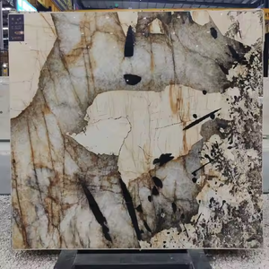 หินควอทซ์ไซต์แพนโดร่าธรรมชาติหินอ่อนสีขาวตกแต่งในร่ม - Product Image 2