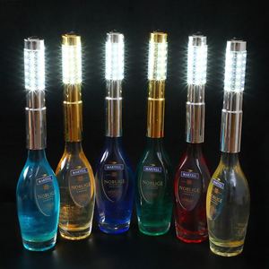 Custom logo Gold Rechargeable Sparkler Flashing Champagne LED Bottle Strobe Baton for Nightclubs bar Pub Ktv - Product Image 1
