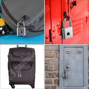 Candado inteligente de alta tecnología Safewell para huellas dactilares, candado antirrobo duradero para equipaje y puerta, material de aleación de Zinc, para uso en viajes - Product Image 6