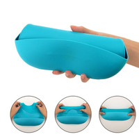 Bavoir en Silicone pour bébés, sans BPA, facile à utiliser, avec grande poche attrape-aliments