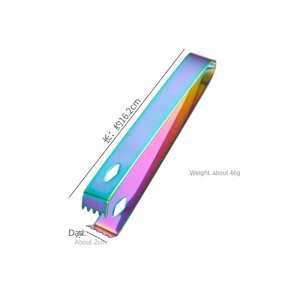 ที่คีบน้ำแข็งสแตนเลสคุณภาพสูง DFT33 SUS 304 ขนาด 16 ซม. - Product Image 4