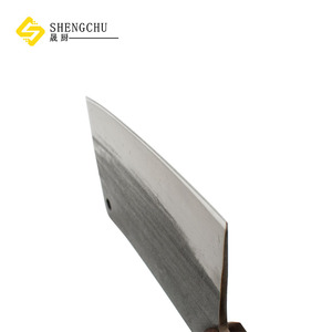 Couteau de <span class=keywords><strong>boucher</strong></span> professionnel forgé à <span class=keywords><strong>la</strong></span> main, ambidextre, écologique, en acier inoxydable 5CR15 MOv, manche en bois Pakka - Product Image 5