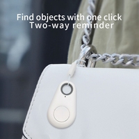 Mini traqueur GPS Bluetooth pour animaux de compagnie étanche longue durée de vie de la batterie faible consommation d'énergie anti-perte avec alerte APP pour animaux de compagnie enfants bagages
