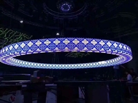 Module d'écran LED flexible d'intérieur P2, affichage publicitaire, panneau LED, panneaux pliables, écran incurvé, mur vidéo, signalisation numérique
