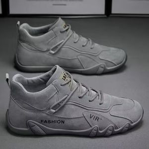 2024 hommes haute qualité respirant conseil baskets anti-dérapant travail et sport chaussures décontractées semelle intérieure en caoutchouc hiver chantier <span class=keywords><strong>de</strong></span> Construction - Product Image 4