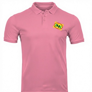 Camiseta de Manga Corta para Hombre, Personalizable, 100% Poliéster, 220g, Transpirable, Antiarrugas, de Secado Rápido, Tejido Trenzado, para la Parte Delantera de la Camisa - Product Image 1