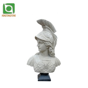Busto de mármol blanco, <span class=keywords><strong>estatua</strong></span> de cabeza de <span class=keywords><strong>diosa</strong></span> de Athena griega - Product Image 4