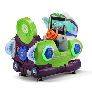 Máquina de Juegos para Niños con Temática Espacial, Máquina de Balanceo Operada con Monedas para Centros Comerciales y Parques de Diversiones - Product Image 5