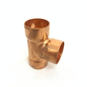 Conector en T de cobre de tres vías, 6mm-54mm, para tuberías de agua de refrigeración y aire acondicionado, junta soldada de igual diámetro - Product Image 3
