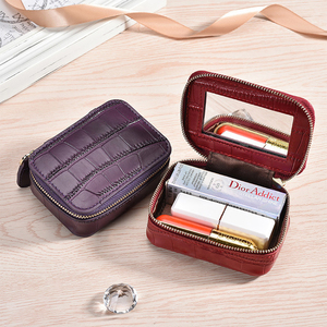 Pochette à cosmétiques en cuir fabriquée en Chine - Product Image 5