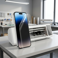 Film de protection d'écran en hydrogel TPU 2.5D, film de confidentialité anti-lumière bleue souple pour téléphone portable