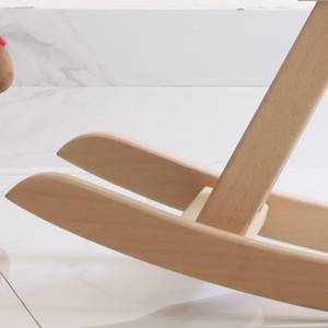 Kinder Holz Schaukel pferd für Kleinkind Reiter Langlebiges Baby Schaukel spielzeug - Product Image 4