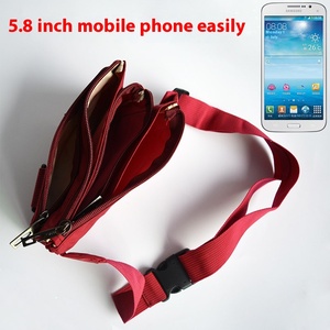 Sac de taille personnalisé, petit, imperméable, pour la course à pied, hommes et femmes, sac de poitrine pour téléphone portable, accessoire de voyage, impression fixe, sacs de jogging - Product Image 6
