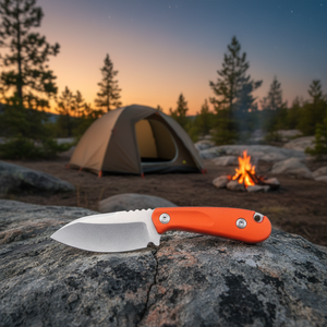 Coltello a Lama Fissa SELAN in Acciaio 3cr13 con Manico in Alluminio, Personalizzabile OEM, Coltello da Sopravvivenza e Campeggio KR185 - Product Image 6