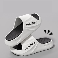 Sandales minimalistes en EVA sans odeur, à enfiler, plateforme épaisse, antidérapantes, imperméables, légères, décontractées, pour la plage, pour l'été, pour hommes