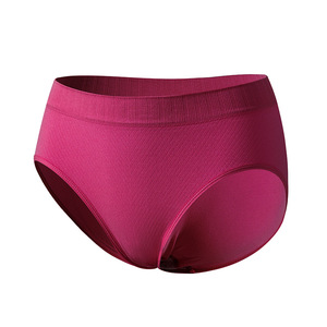 Culottes gainantes taille haute sans coutures pour <span class=keywords><strong>femmes</strong></span> <span class=keywords><strong>rondes</strong></span>, extra extensibles, avec coton - Product Image 3