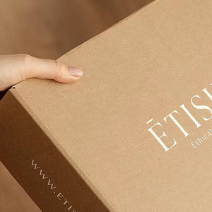 Biểu Tượng Tùy Chỉnh Thân Thiện Với Môi Tái Chế Nâu Kraft Giấy Gấp Hộp Bưu Phẩm Các Tông Sóng Vận Chuyển Hộp Cho Ăn Mặc - Product Image 6