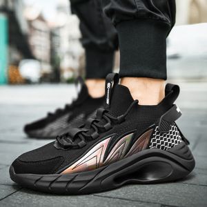 2025 moda de moda multiusos al aire libre transpirable cómodo tres colores a rayas con cordones zapatos Casuales - Product Image 6