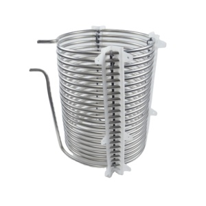 Preço de Atacado de Fábrica: Trocador de Calor Espiral em Aço Inoxidável 304 316L, Tubo Trocador de Calor Espiral Soldado para Resfriamento de Água Quente - Product Image 1