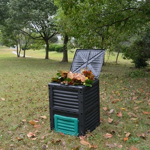 VERTAK Plastic Outdoor Farm 300L Large Capacity Waste Composting Box Portable Garden Worm Composter