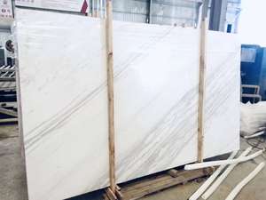 Pizarra de mármol con piedra para pared, piedra de pared para suelo de casa, alta calidad, cantera antigua, blanca, grande, pulido, oferta - Product Image 2